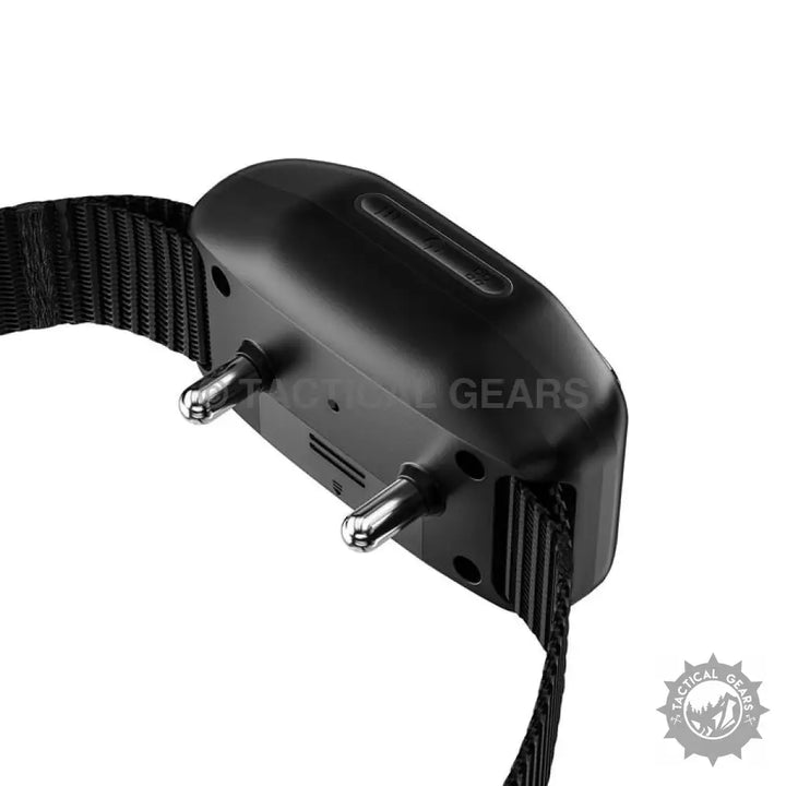 Black dog training collar with metal prongs for Dog Smart Bark Controller and bark control