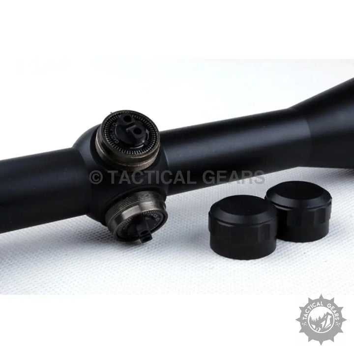 GAMO 3-9X40 Red/Green Illuminated Scope with exposed adjustment turrets and protective caps