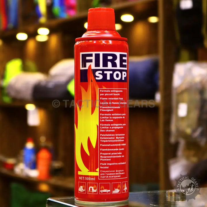 Red Aerosol Fire Extinguisher Can for Emergency Portable Fire Safety