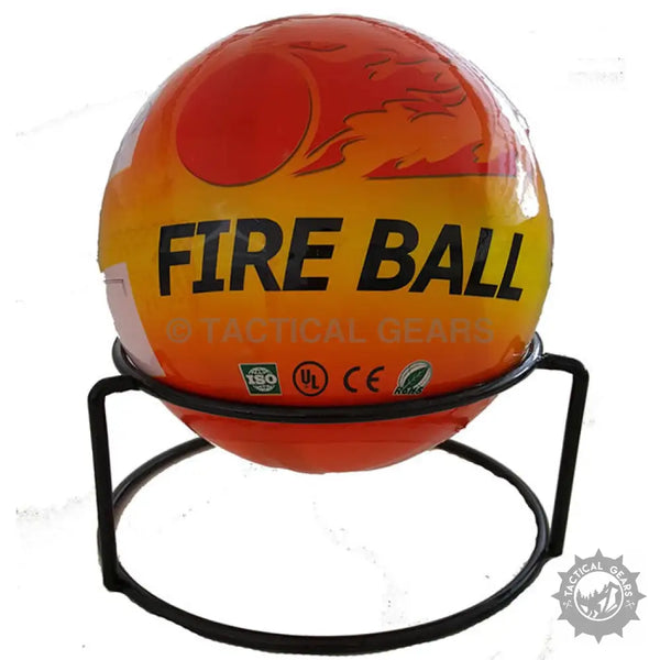 Automatic fire suppression ball with bubble shell powder to automatically extinguish fires