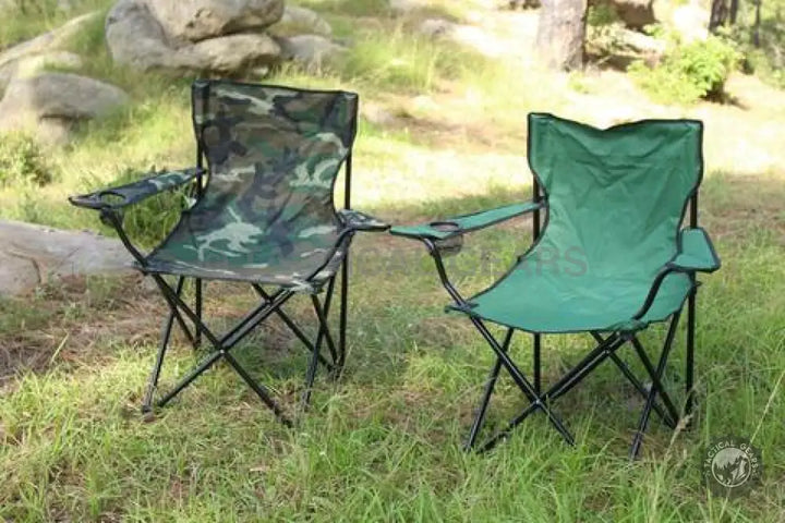 Folding Chair for Camping & Outdoor activities (Camo Color) Camping & Hiking