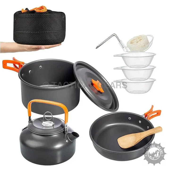 Folding Outdoor Cooking Set Camping Cookware – TacticalGears.pk