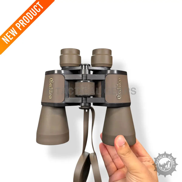 Galileo 20x50 Binocular Black and Bronze