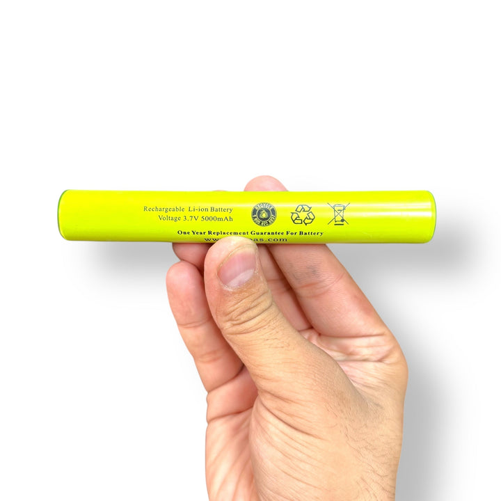Yellow Geepas Rechargeable LED battery for Geepas Rechargeable LED Flashlight 3.7V 5000mAh