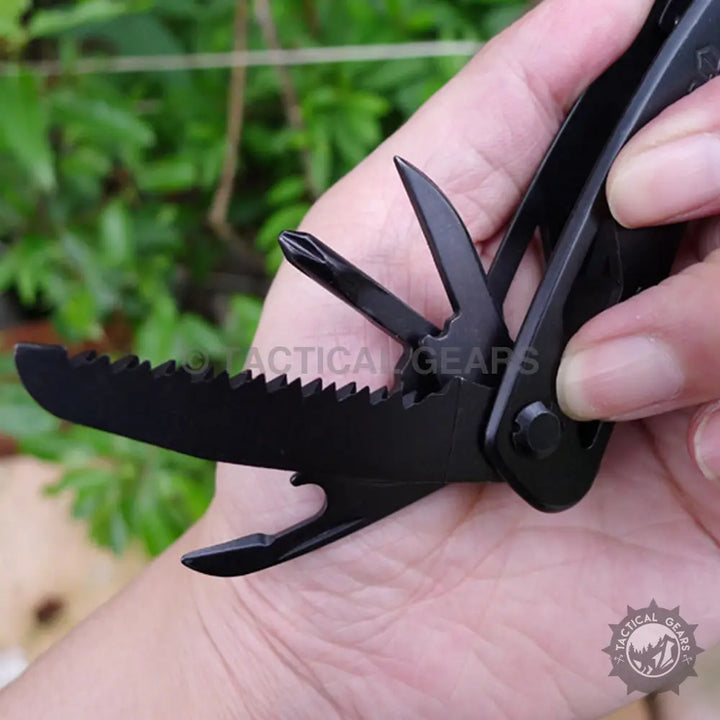 Gerber Bear Grylls Ultimate multi-tool with serrated edge and screwdriver bits