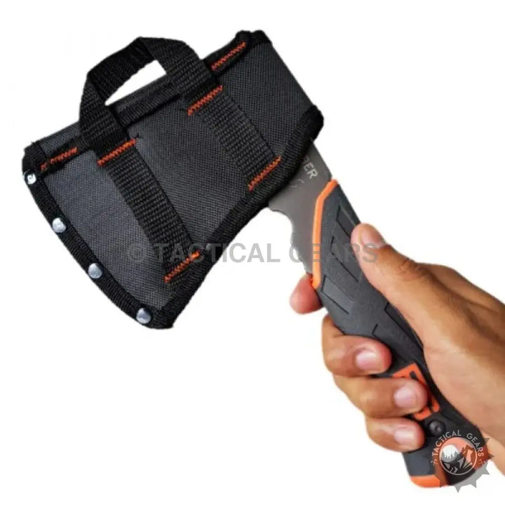 Gerber Gear Bear Grylls Survival Hatchet with black orange nylon sheath