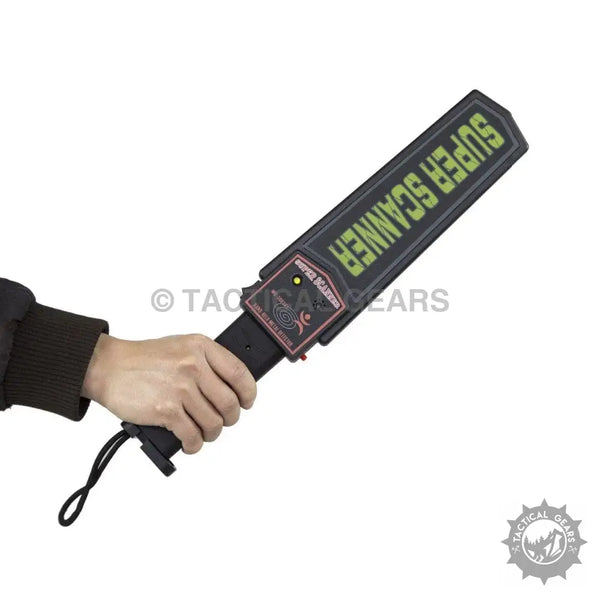 Heavy Duty Metal Detector for security inspection with grip and wrist strap