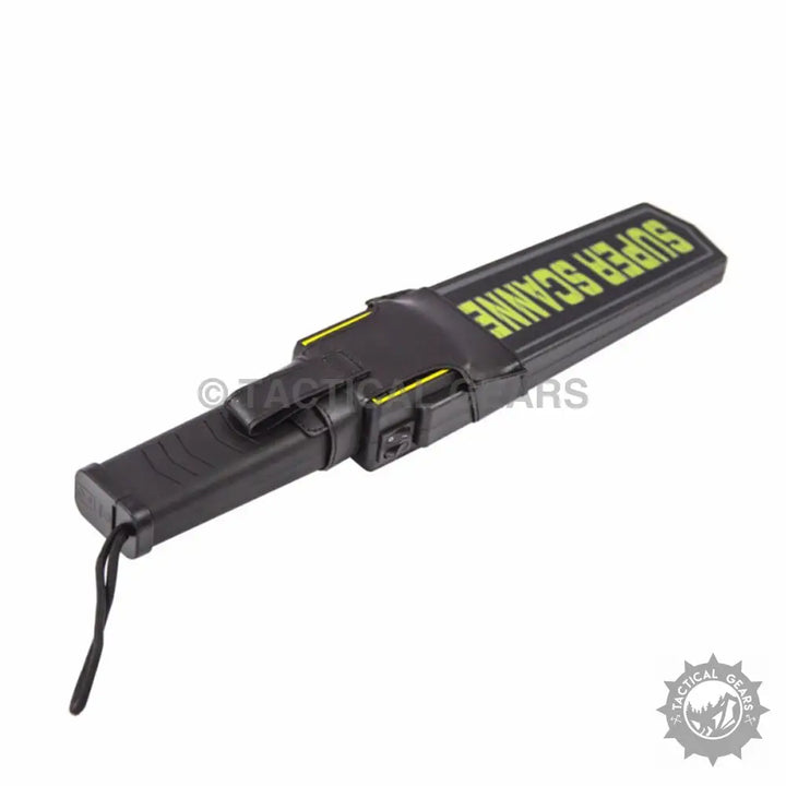 Heavy Duty Metal Detector for security inspection, handheld with wrist strap