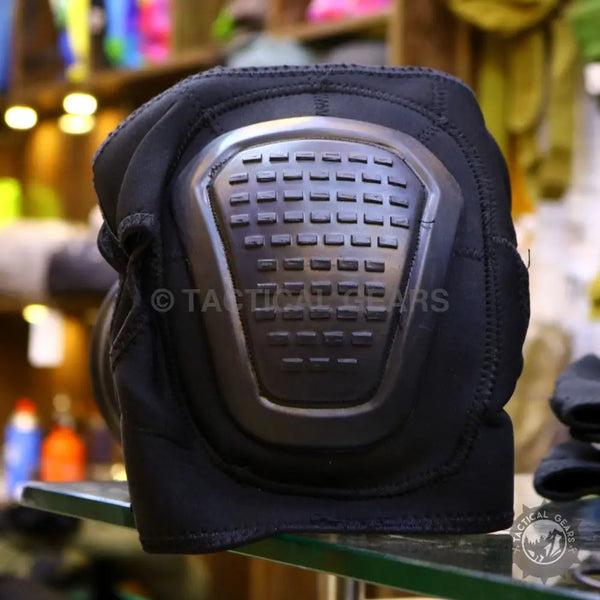 Heavy Duty Knee Pads with Black Tactical Knee Pad and Textured Hard Shell for Protection
