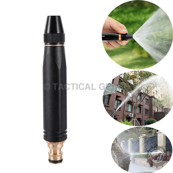 Adjustable high-pressure water spray nozzle for hose pipe, perfect for pressure water tasks