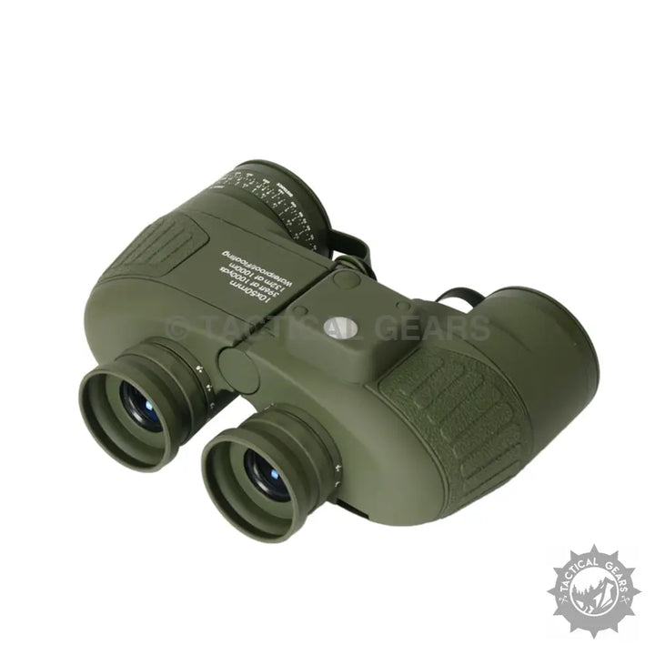 High quality Olive green military-style waterproof floating binoculars with adjustable eyepieces