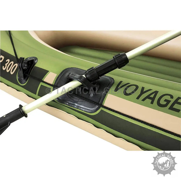 Inflatable hydro-force voyager kayak with gear pouch and oar for BESTWAY Voyager 300