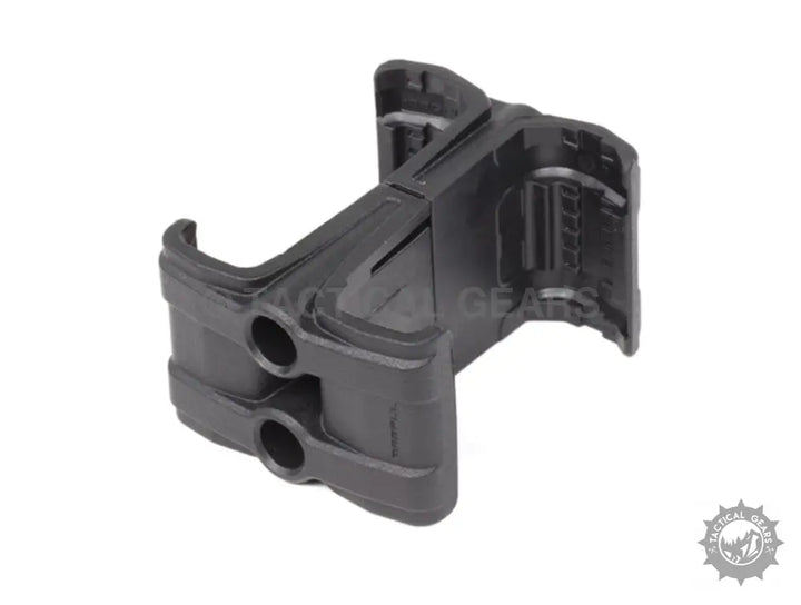 Dark grey polymer construction M4 Rifle Magazine Coupler with impact resistant polymer design