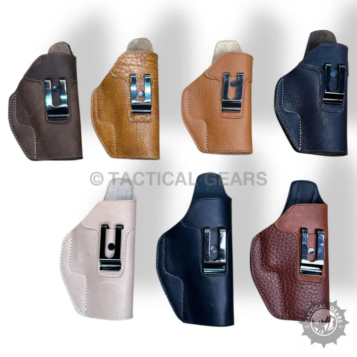 Easy-to-choose leather holster for 9MM in various colors and textures