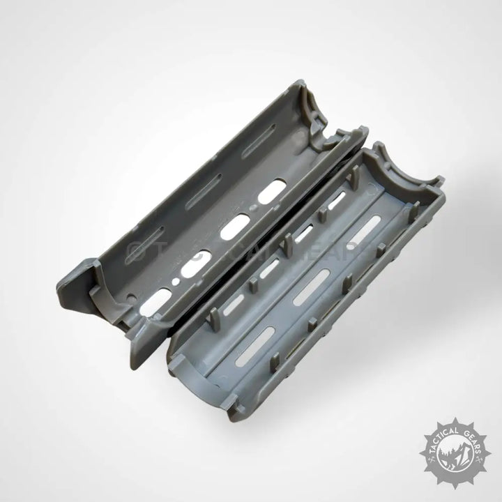 Gray polymer hand guard sections for M Series 7” Front Hand Guard M-Lok rifle