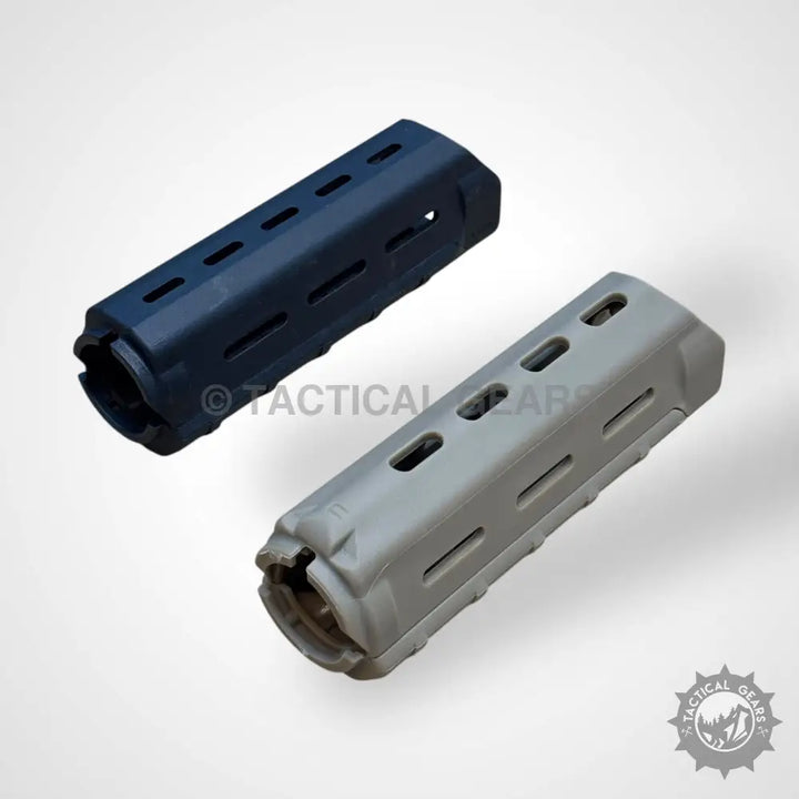 M Series 7” Front Hand Guard with M-LOK rifle hand guards in dark blue and grey