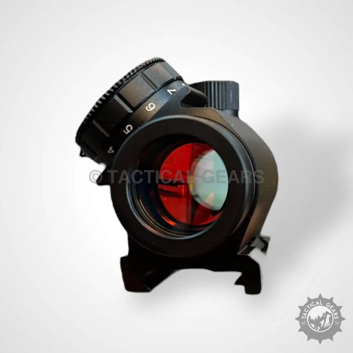 M1K Tactical Red Dot Sight with adjustable brightness and black red dot sight design