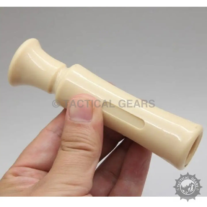 Hand holding beige duck caller for hunting, Mallard Duck Caller for Hunting product