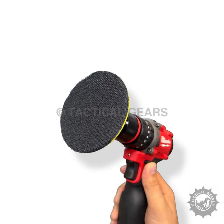 Milwaukee 28v rechargeable drill with polishing pad for versatile DIY projects