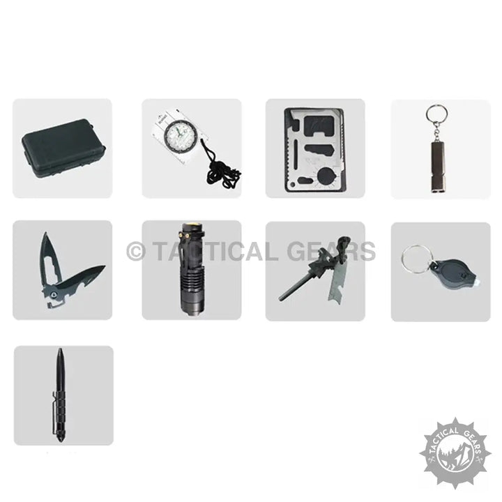 8 in 1 Professional Survival Kit Camping & Hiking
