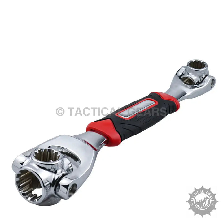 8 in 1 Universal Socket Wrench with ergonomic grip for multi-size nuts and versatile use