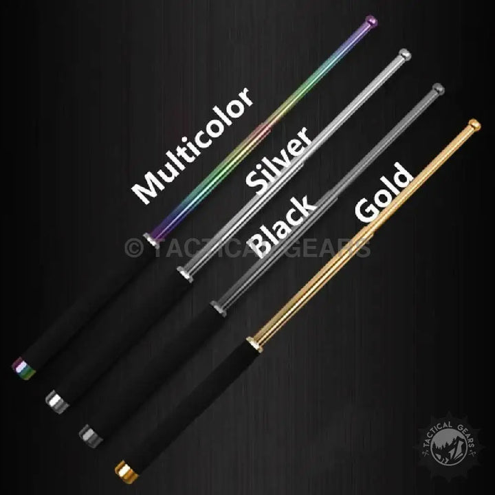 5.11 Self Defense telescopic batons in multicolor silver black gold PVC material