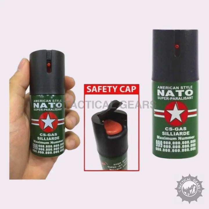 NATO Self Defense Spray for Personal Safety – TacticalGears.pk