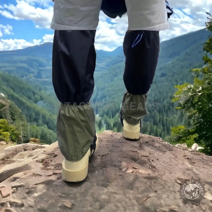 Outdoor Hiking Trekking Gaiters Waterproof Shoes Cover for outdoor activities and hiking