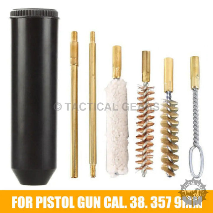 Pocket Size Cleaning Kit for .38, .357, and 9mm Firearm Cleaning Kit