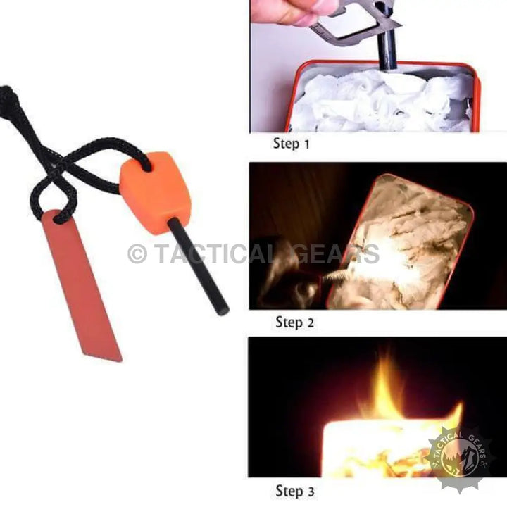 6 in 1 SOS Survival Kit Camping & Hiking