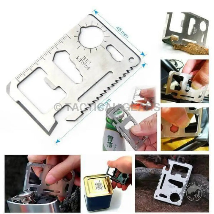 6 in 1 SOS Survival Kit Camping & Hiking
