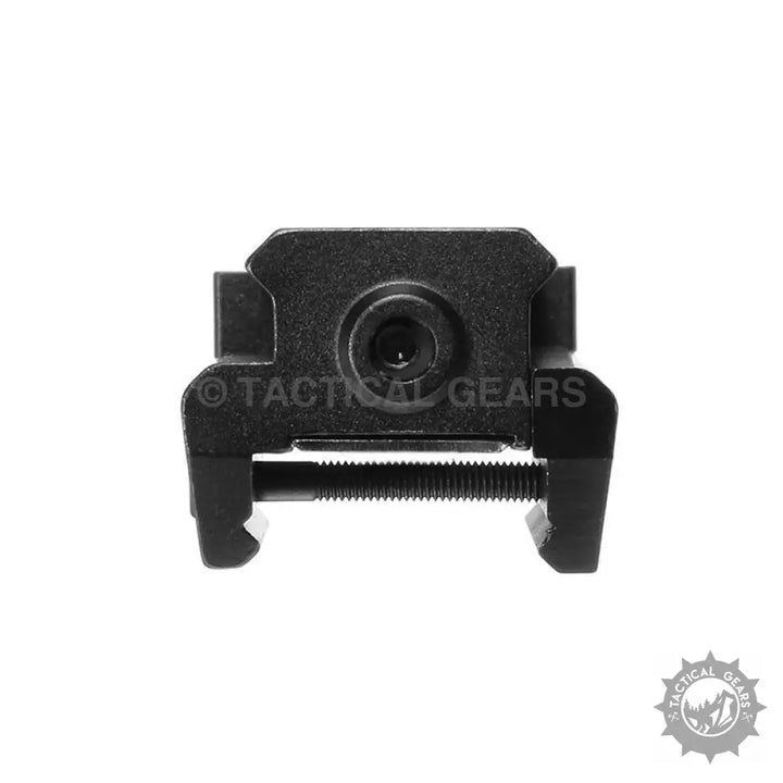 Black metal Picatinny rail mount with hex screw for Red Dot Laser Sight Beam installation