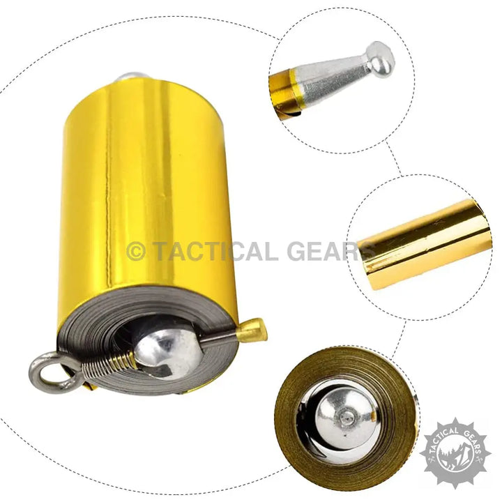 Magic Telescopic Stick with retractable metallic gold staff and spherical tip
