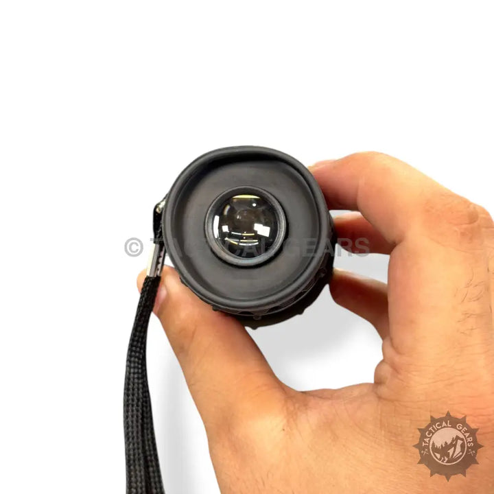 Black Sakura 16x52 Monocular Telescope with Wrist Strap for outdoor viewing