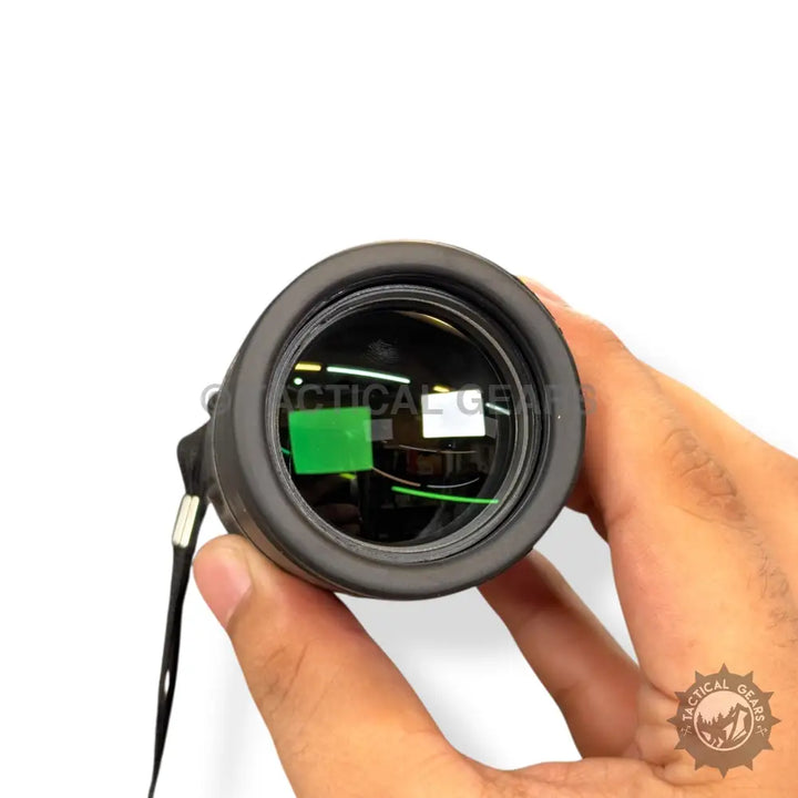 Sakura 16x52 Monocular Telescope with green-tinted lens for outdoor viewing