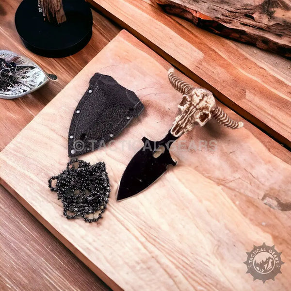 Skythia Death Call Push Knife Knives