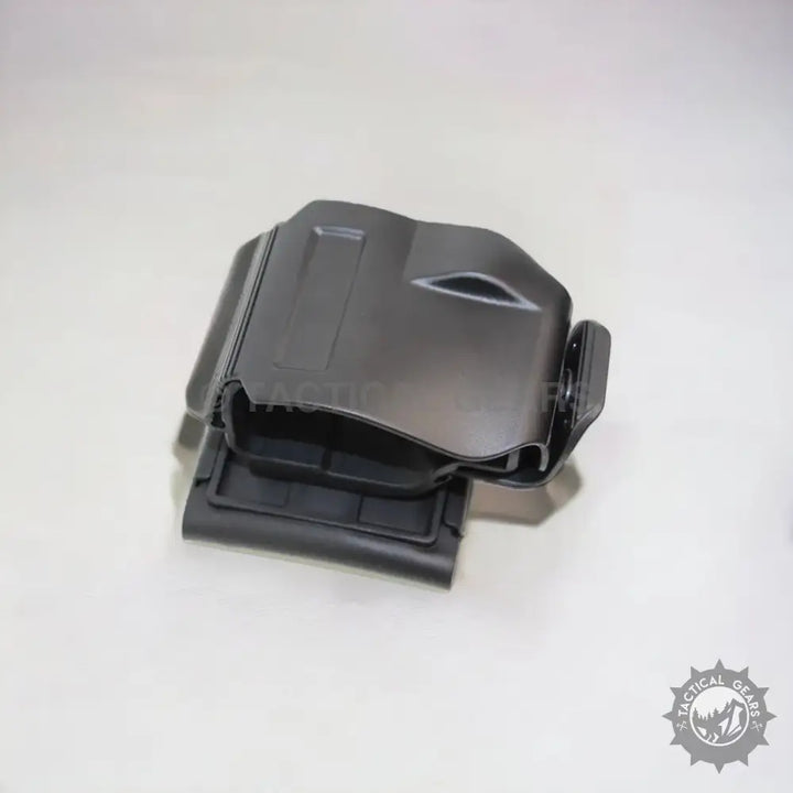 Black plastic tactical belt holster for Glock 17 22 23 tactical belt holster accessory