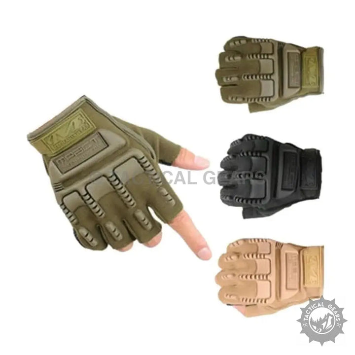 Mechanix MPACT Fingerless Impact Resistant Gloves for Gym and Bike Riding Wearables