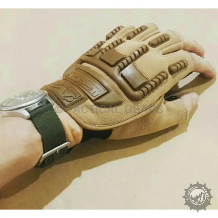 Mechanix MPACT Fingerless Impact Resistant Gloves for Gym and Bike Riding Wearables