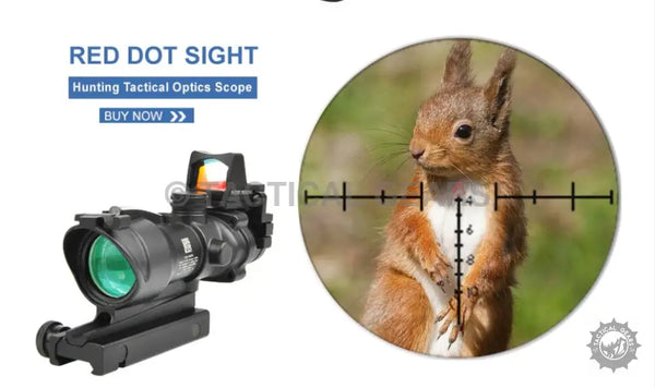 Trijicon Tactical Red Dot Sight optical scope with red dot sight for hunting and tactical use