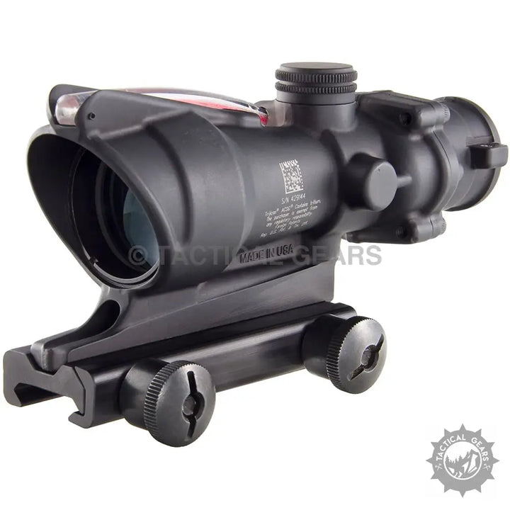 Black rifle scope with Picatinny rail mount for Trijicon Tactical Red Dot Sight