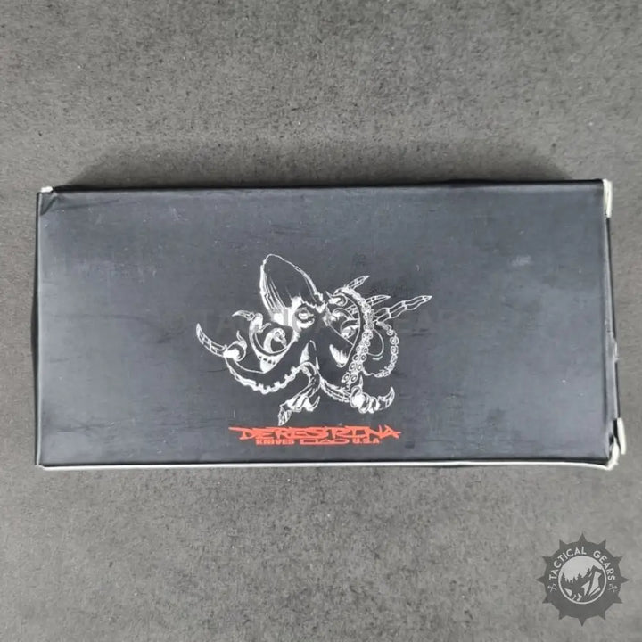 Black box with octopus graphic for Tactical X62 Karambit Folding Knife product
