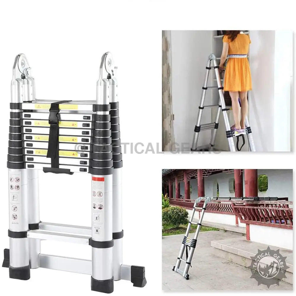 Extendable Foldable Aluminum Ladder Multi-Purpose – TacticalGears.pk