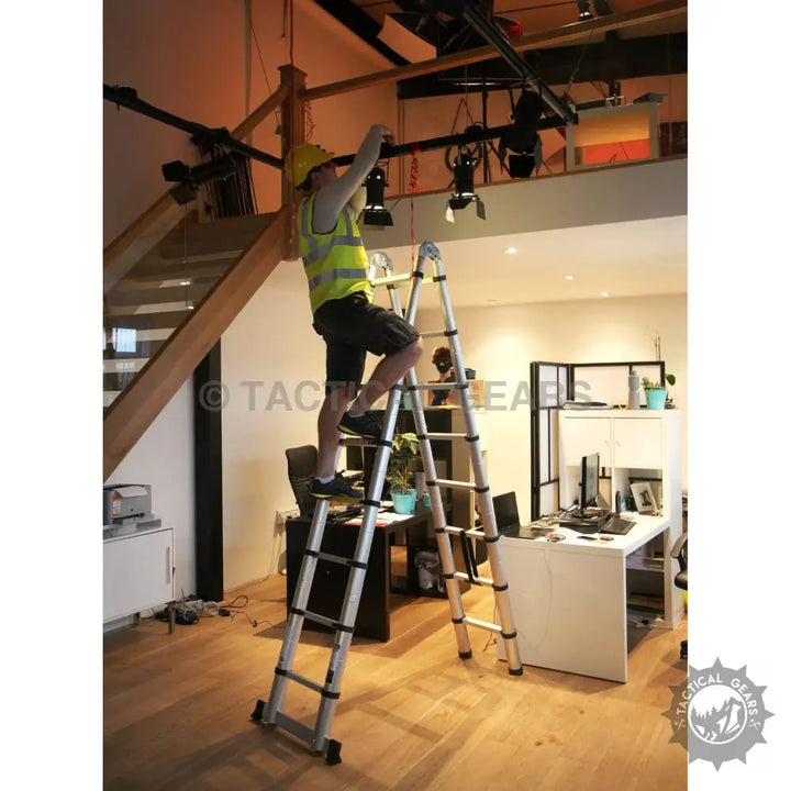 Extendable Foldable Aluminum Ladder Tools