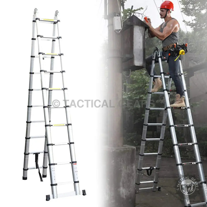 Extendable Foldable Aluminum Ladder Tools