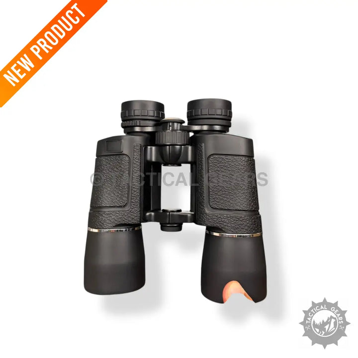 Black-bodied Textured Grip Optical 10x50 Binocular with adjustable eyepieces