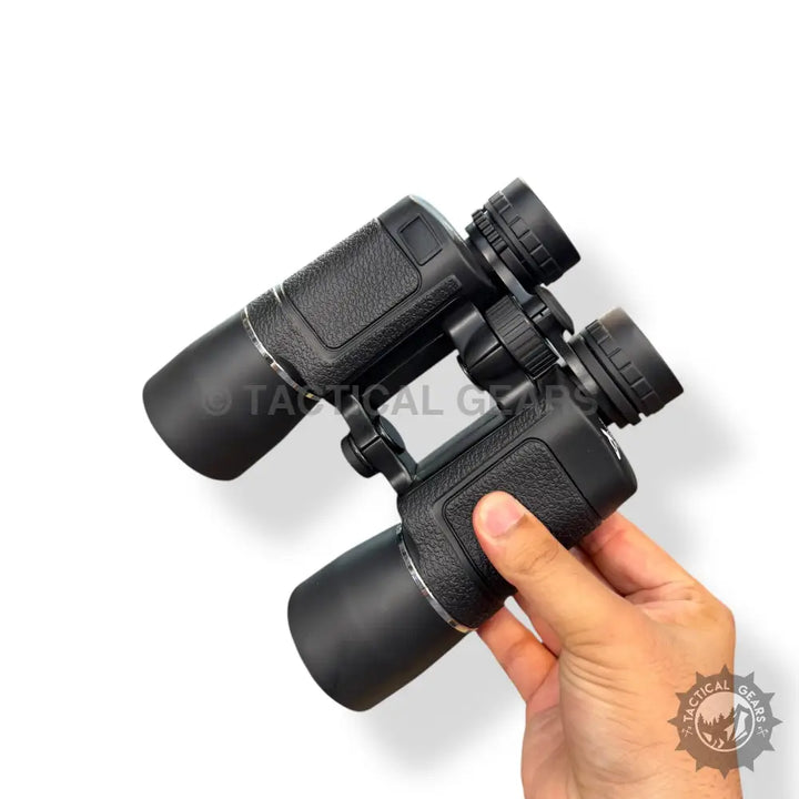 Black Textured Grip Optical 10x50 Binocular for clear, comfortable viewing