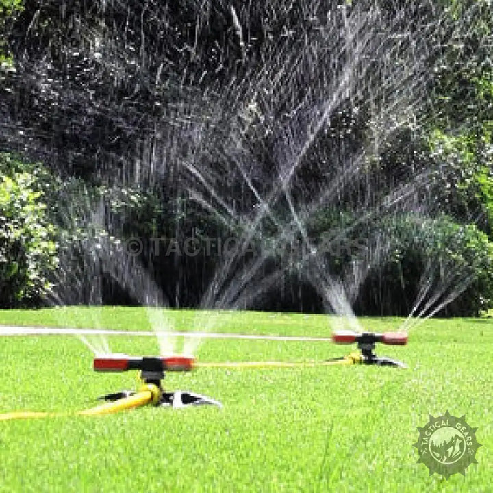 Auto Irrigation Grass Water Sprinkler with rotating heads for efficient irrigation and adjustable spray distance