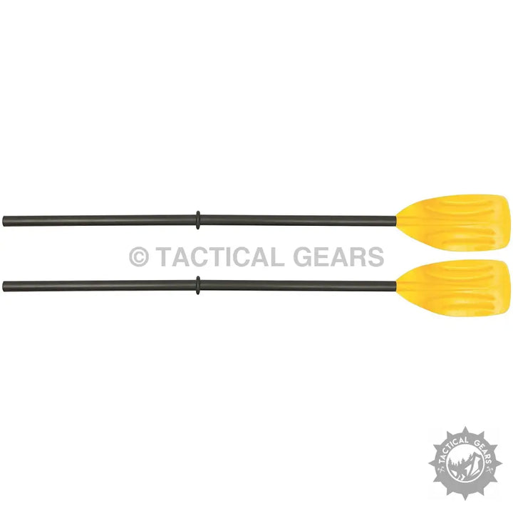 Yellow and black kayak paddles for Inflatable Tender Boat with Treck X2 High, puncture resistant PVC, and high output pump