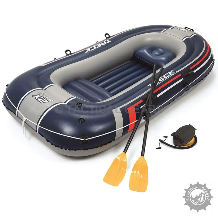 Inflatable Tender Boat With Paddles & Air Pump made of Treck X2 High puncture resistant PVC